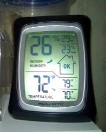 My all-purpose thermometer/hygrometer.